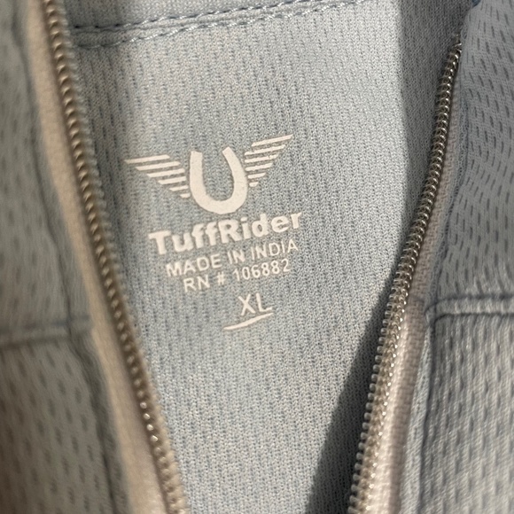 TuffRider Kid's Ventilated Technical Long Sleeve Sport Shirt with Mesh - Picture 5 of 6